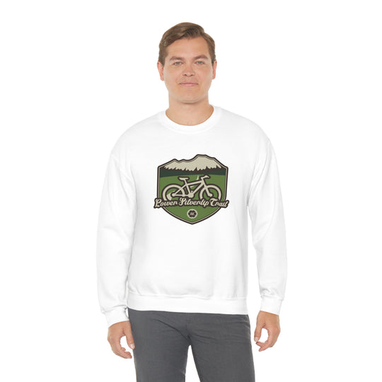 Lower Silvertip Trail - Alaska Unisex Heavy Blend Crewneck Sweatshirt