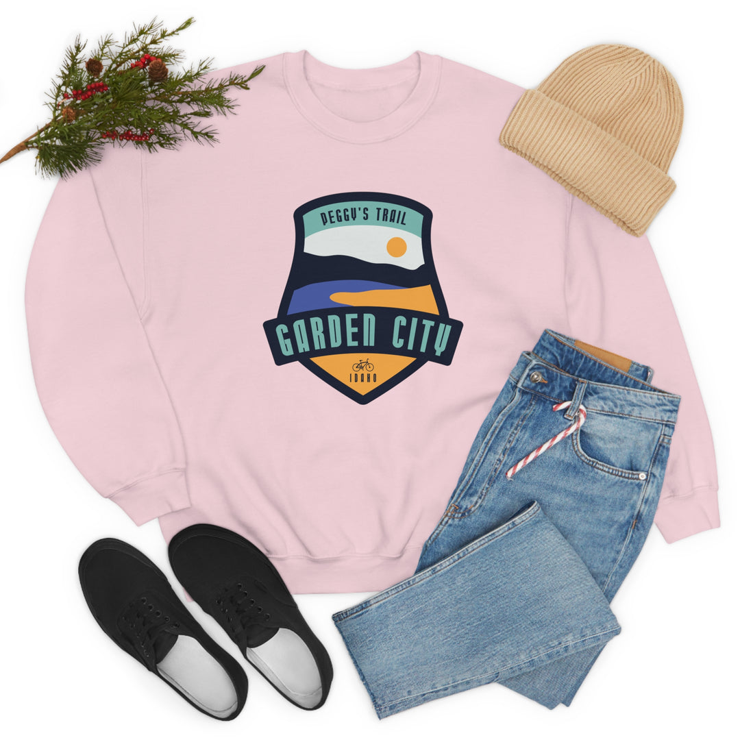 Peggy's Trail - Garden City, Idaho Unisex Heavy Blend Crewneck Sweatshirt