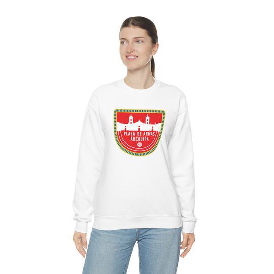 Plaza de Armas Arequipa - Peru Unisex Heavy Blend Crewneck Sweatshirt