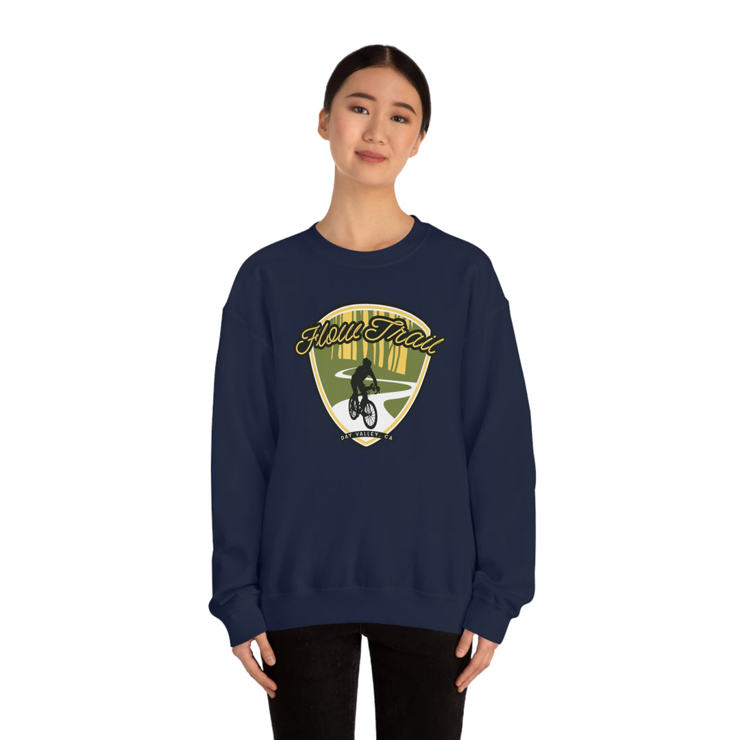 Flow Trail - Day Valley, CA Unisex Heavy Blend Crewneck Sweatshirt