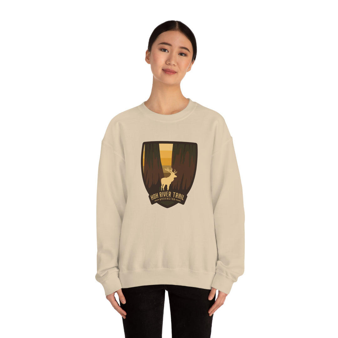 Hoh River Trail - Washington Unisex Heavy Blend Crewneck Sweatshirt