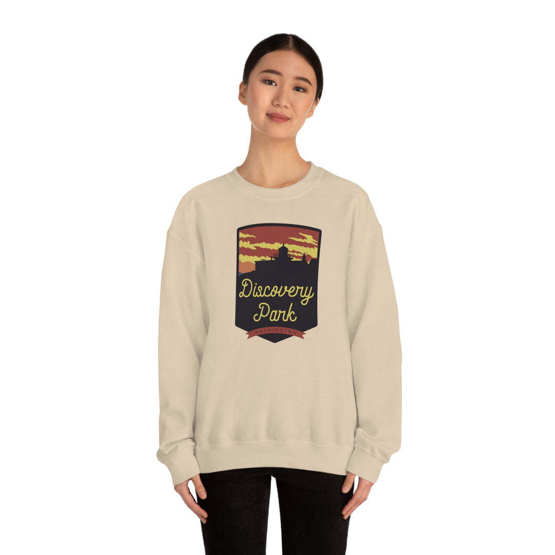 Discovery Park - Washington Unisex Heavy Blend Crewneck Sweatshirt