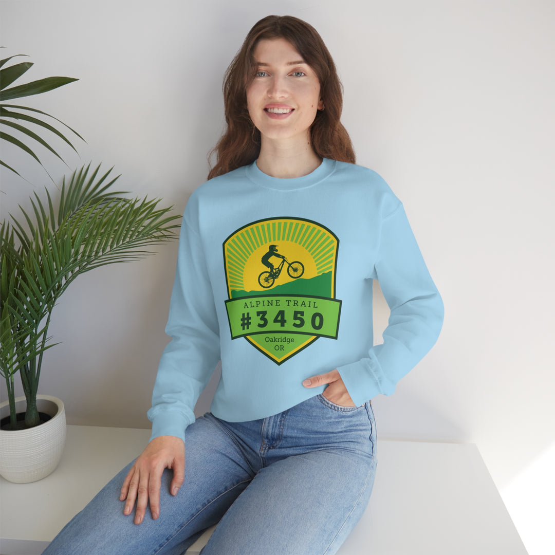 Alpine Trail #3450 - Oakridge, Oregon Unisex Heavy Blend Crewneck Sweatshirt