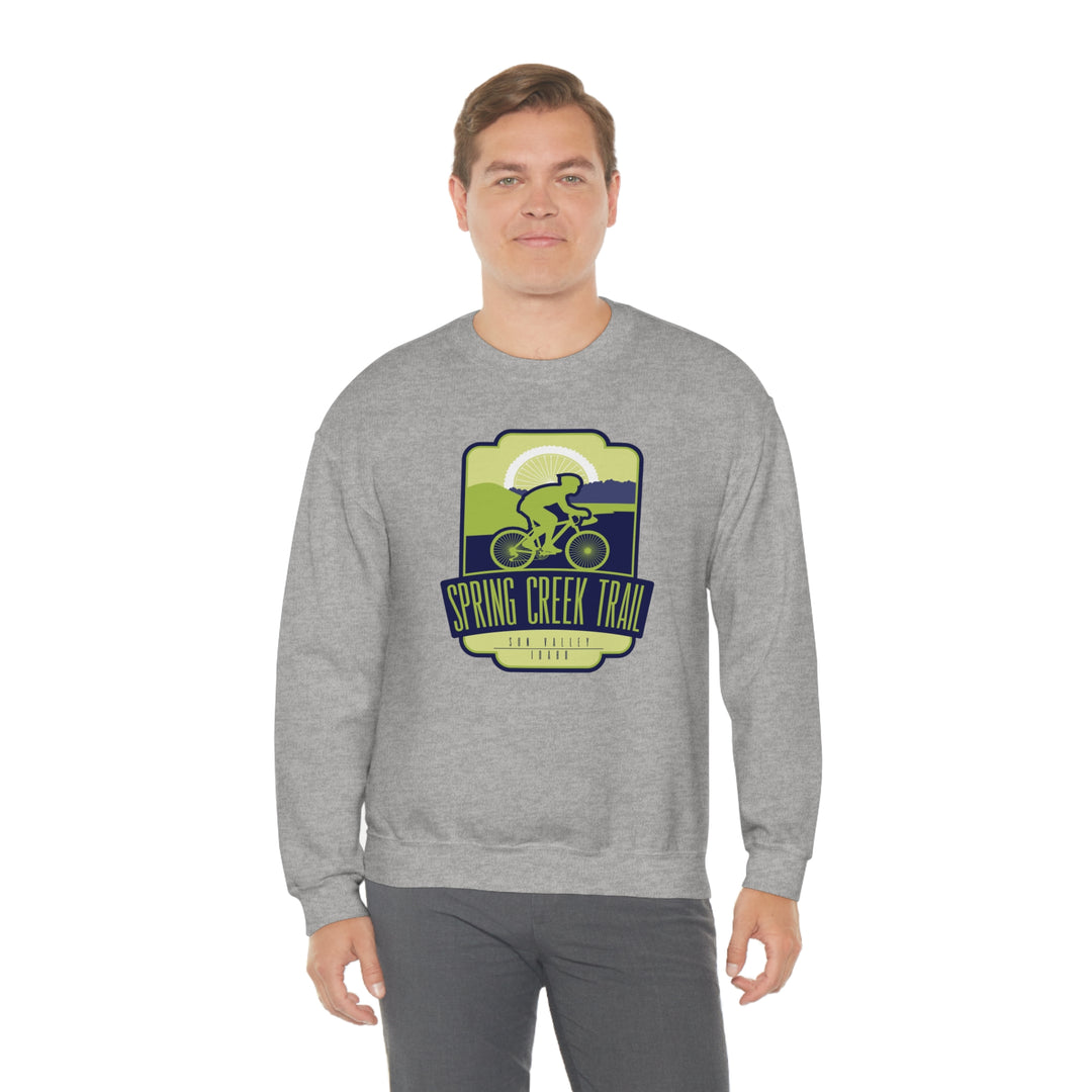 Spring Creek Trail - Sun Valley, Idaho Unisex Heavy Blend Crewneck Sweatshirt