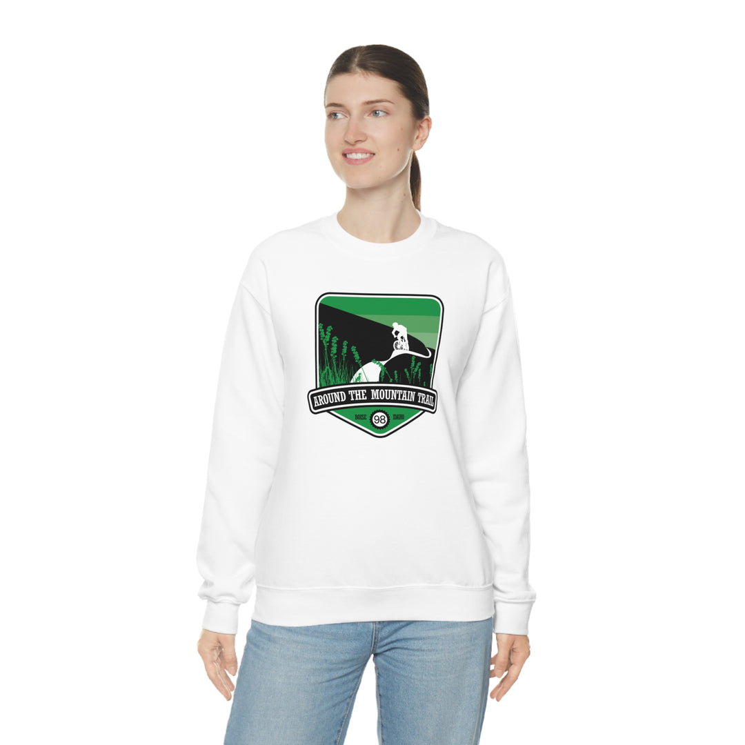 Around the Mountain Trail (98) - Boise, Idaho Unisex Heavy Blend Crewneck Sweatshirt