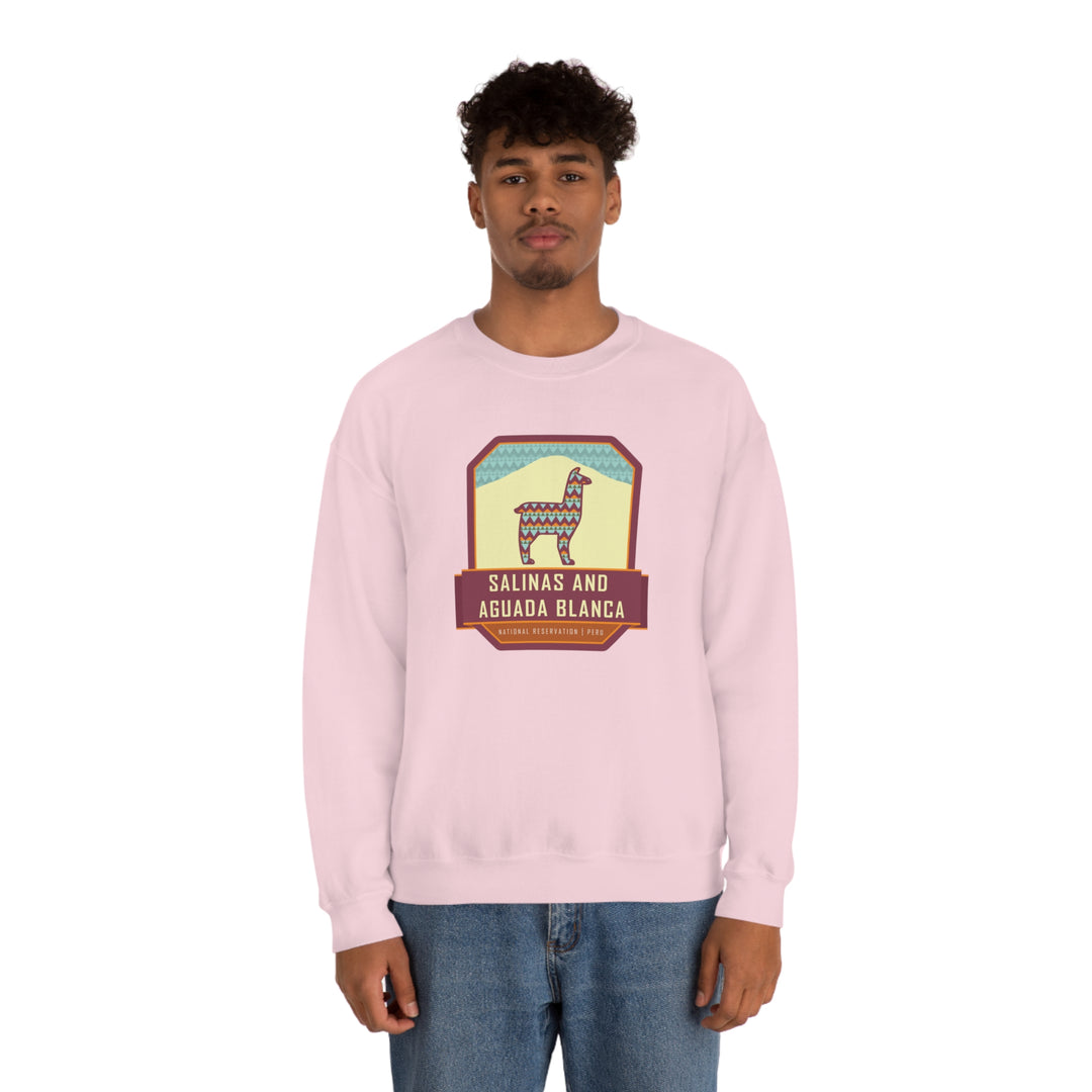 Salinas and Aguada Blanca National Reservation - Peru Unisex Heavy Blend Crewneck Sweatshirt