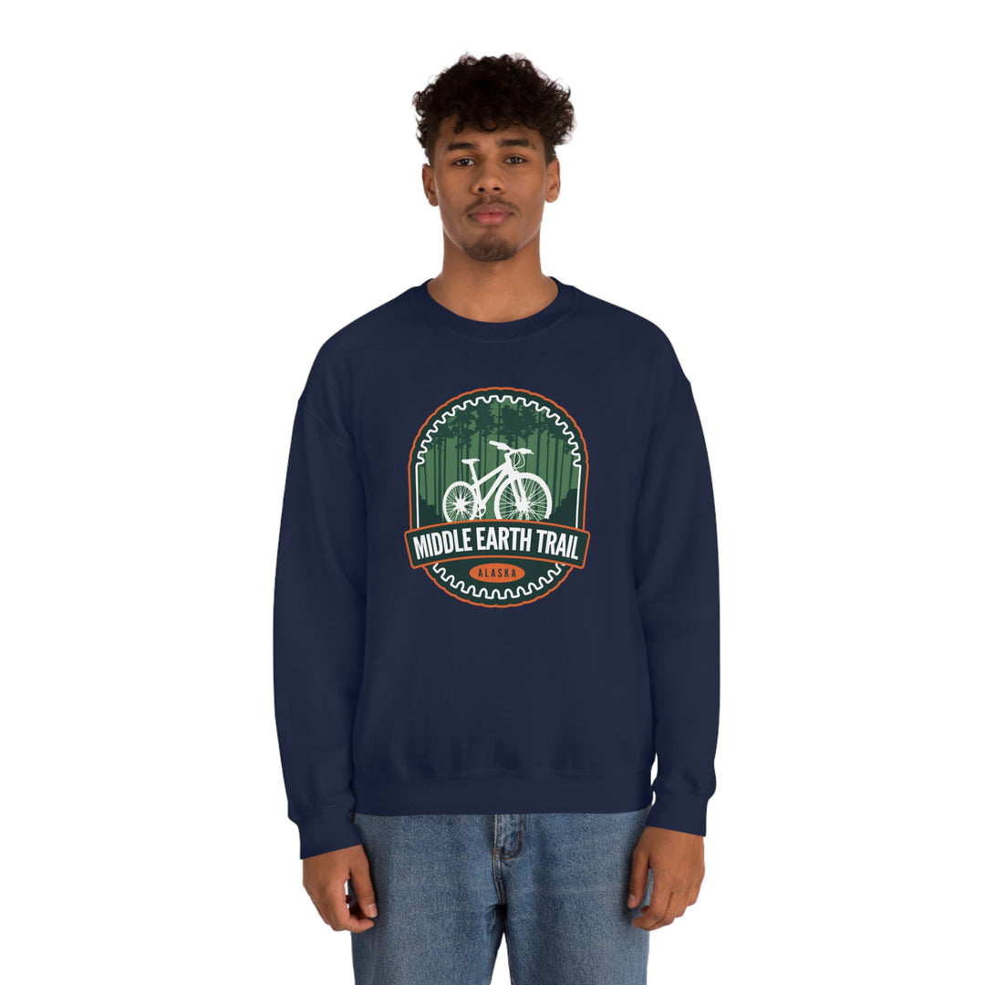 Middle Earth Trail - Alaska Unisex Heavy Blend Crewneck Sweatshirt