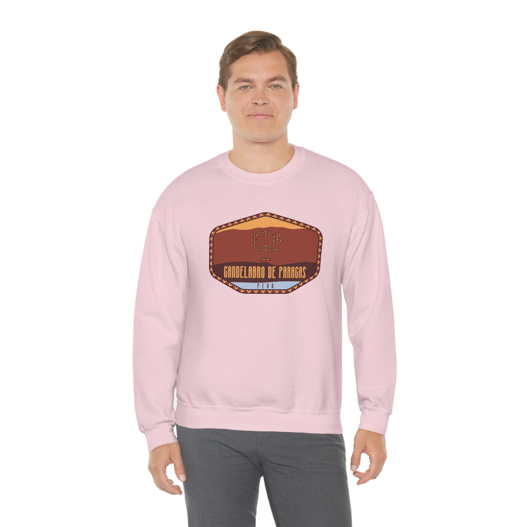 Candelabro de Paracas - Peru | Unisex Heavy Blend Crewneck Sweatshirt