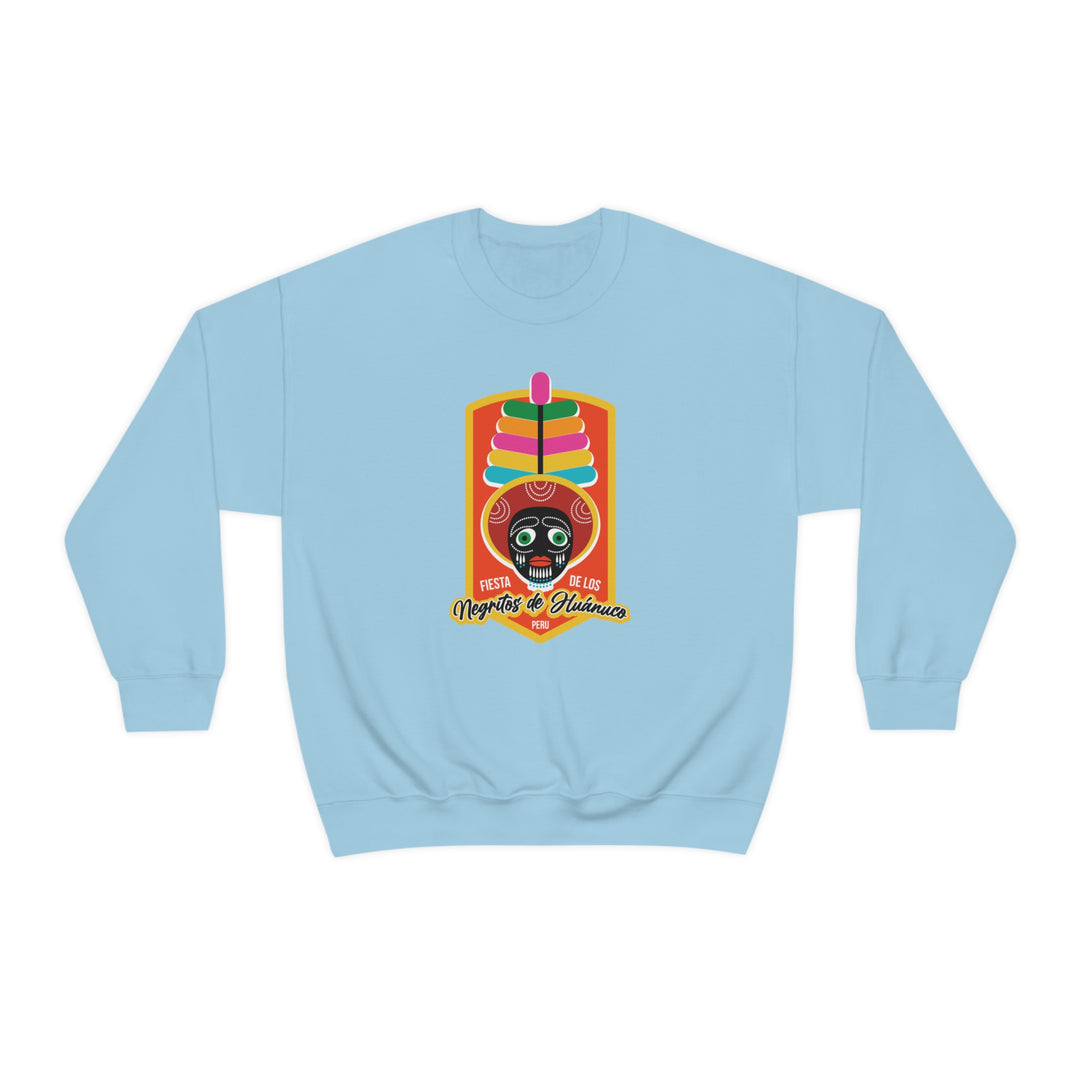 Fiesta de los Negritos de Huanuco - Peru Unisex Heavy Blend Crewneck Sweatshirt