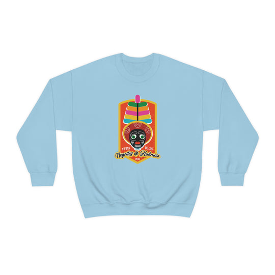 Fiesta de los Negritos de Huanuco - Peru Unisex Heavy Blend Crewneck Sweatshirt