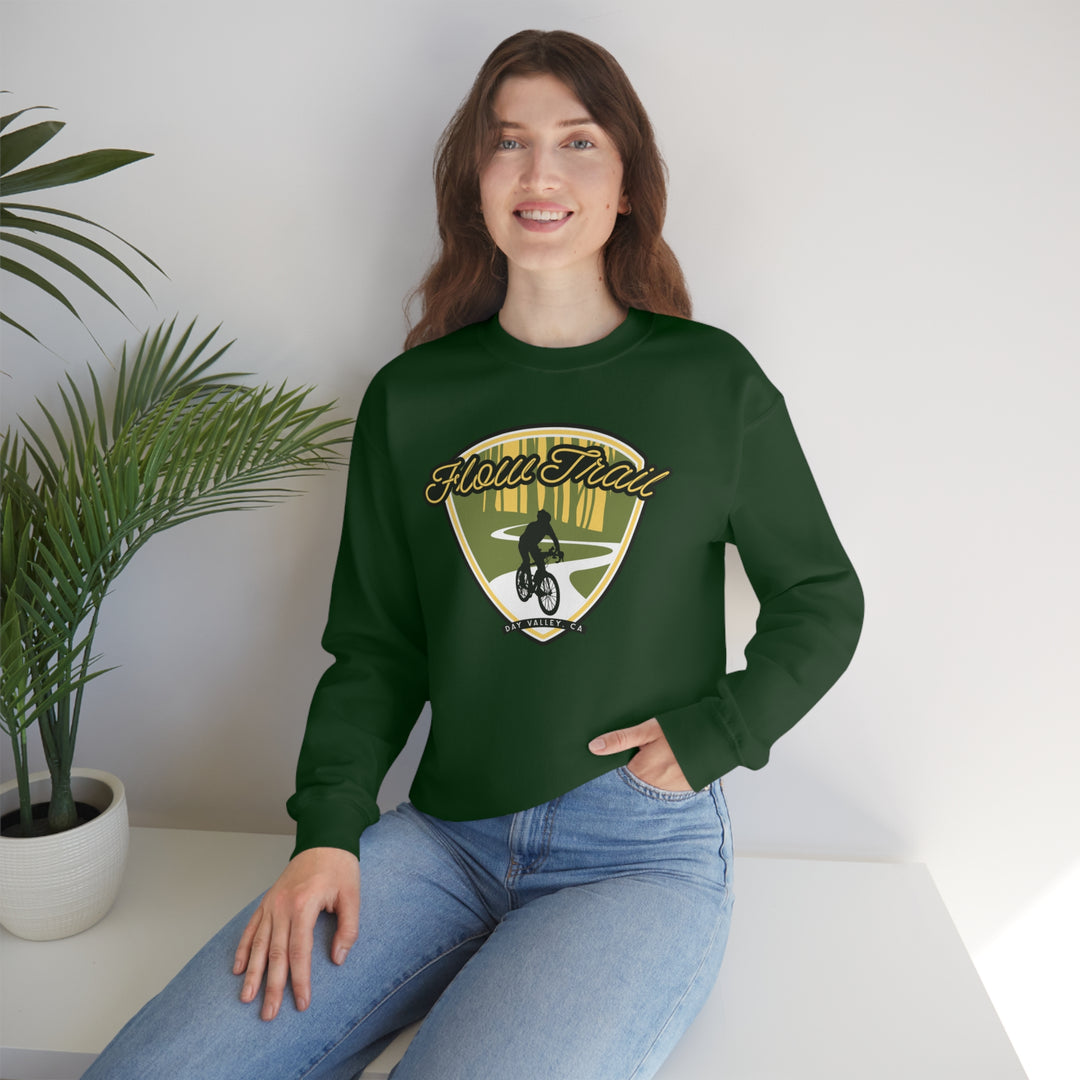 Flow Trail - Day Valley, CA Unisex Heavy Blend Crewneck Sweatshirt