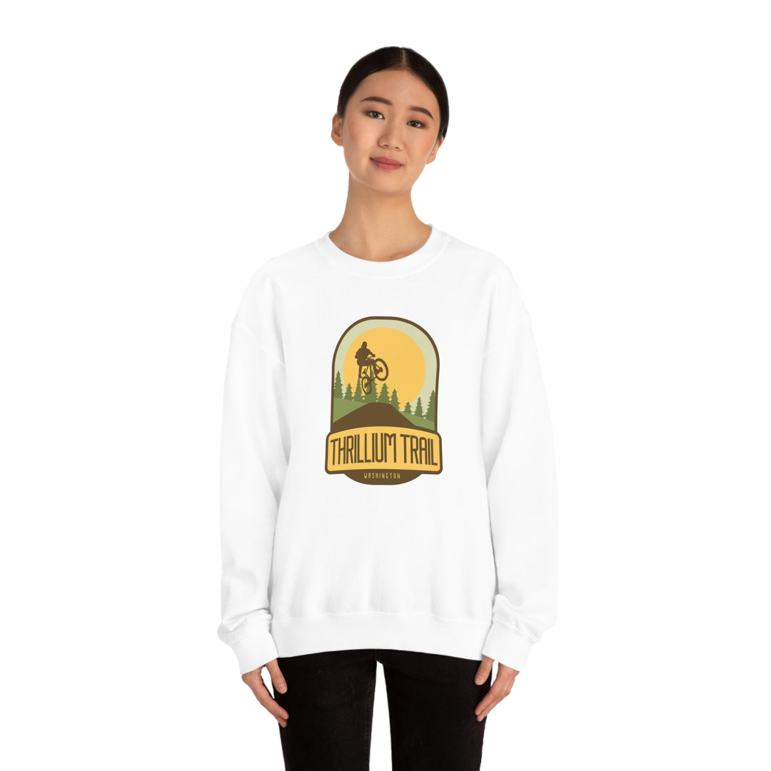 Thrillium Trail - Washington Unisex Heavy Blend Crewneck Sweatshirt