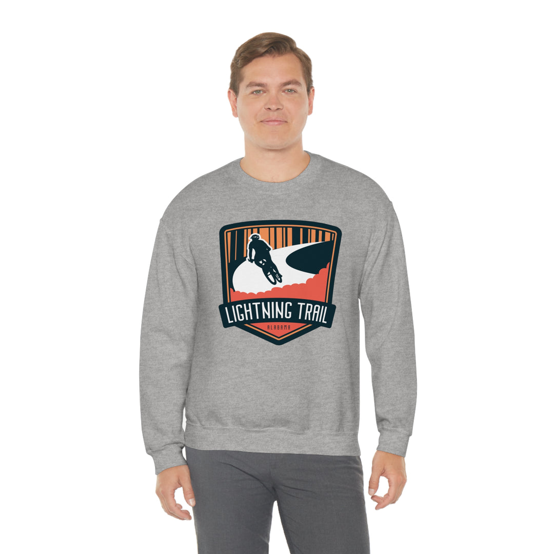 Lightning Trail - Alabama Unisex Heavy Blend Crewneck Sweatshirt