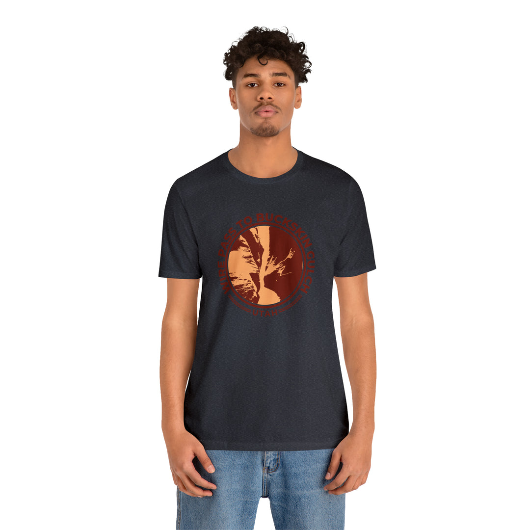 Wire Pass to Buckskin Gulch Short-Sleeve Unisex T-Shirt hiker gift - Utah