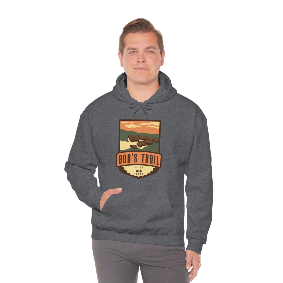 Bob's Trail - Boise, Idaho Unisex Heavy Blend Hooded Sweatshirt