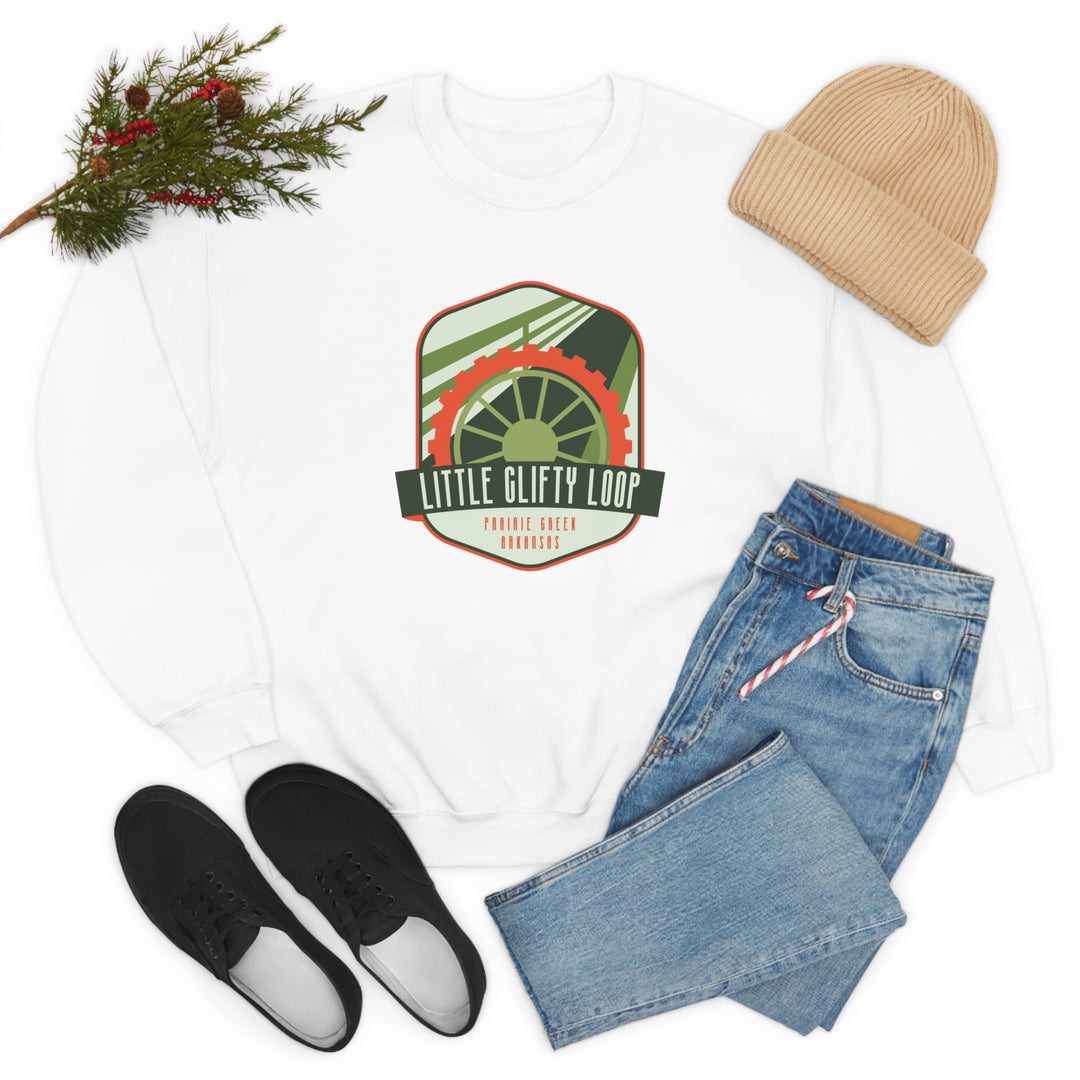 Little Clifty Loop - Prairie Creek, Arkansas Unisex Heavy Blend Crewneck Sweatshirt