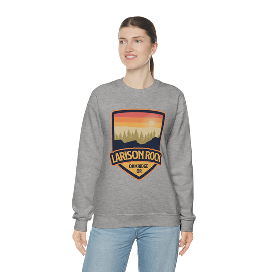 Larison Rock - Oakridge, Oregon Unisex Heavy Blend Crewneck Sweatshirt