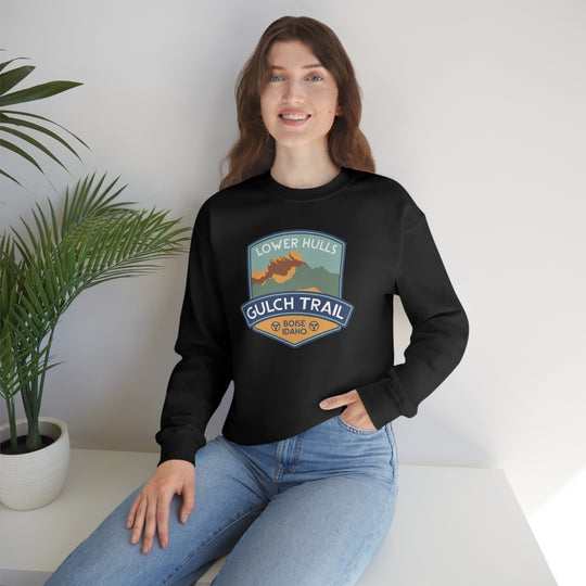 Lower Hulls Gulch Trail - Boise, Idaho Unisex Heavy Blend Crewneck Sweatshirt