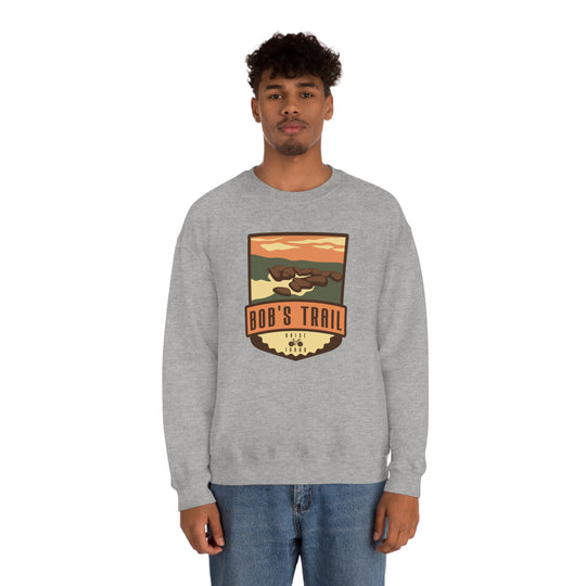 Bob's Trail - Boise, Idaho Unisex Heavy Blend Crewneck Sweatshirt