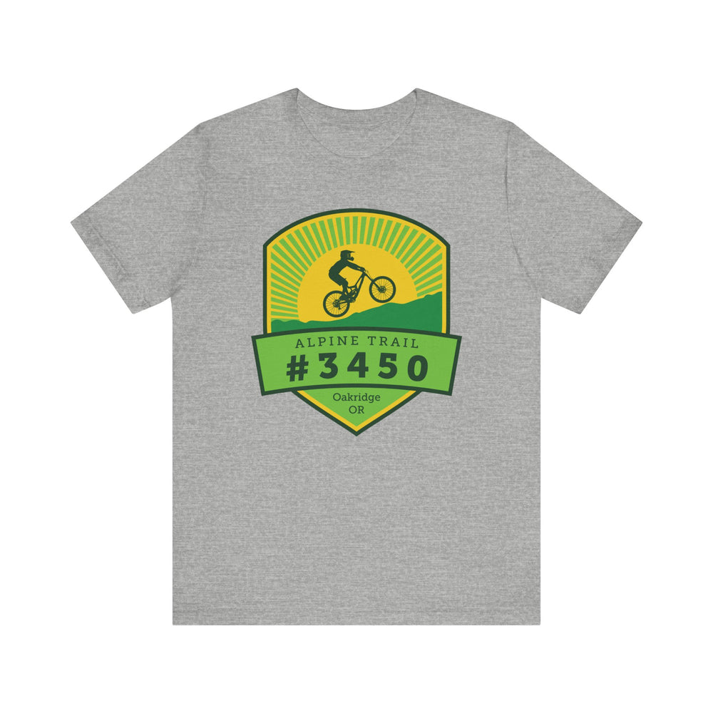 Alpine Trail #3450 - Oakridge, Oregon Unisex Tee Shirt