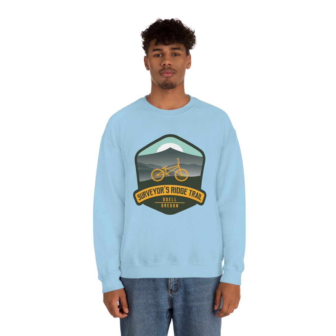 Surveyor's Ridge Trail - Odell, Oregon Unisex Heavy Blend Crewneck Sweatshirt