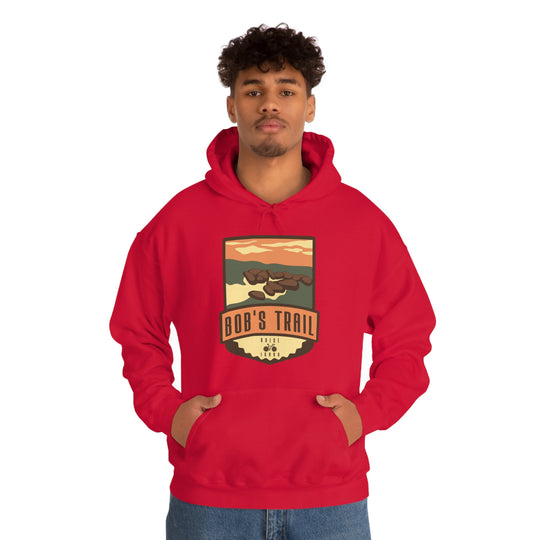 Bob's Trail - Boise, Idaho Unisex Heavy Blend Hooded Sweatshirt