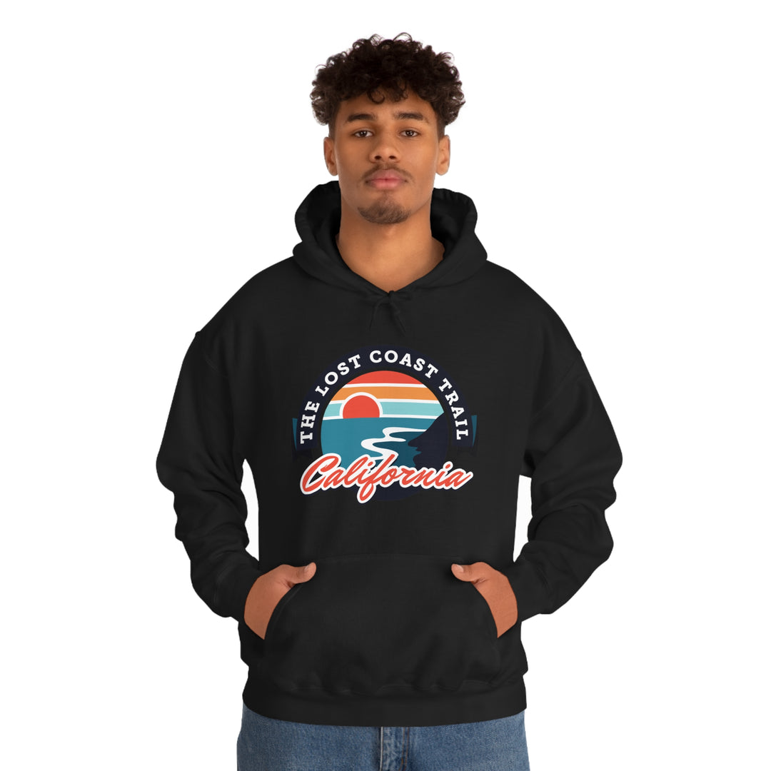 The Lost Coast Trail Unisex Heavy Blend Hoodie Sweatshirt - California, USA hiker gift