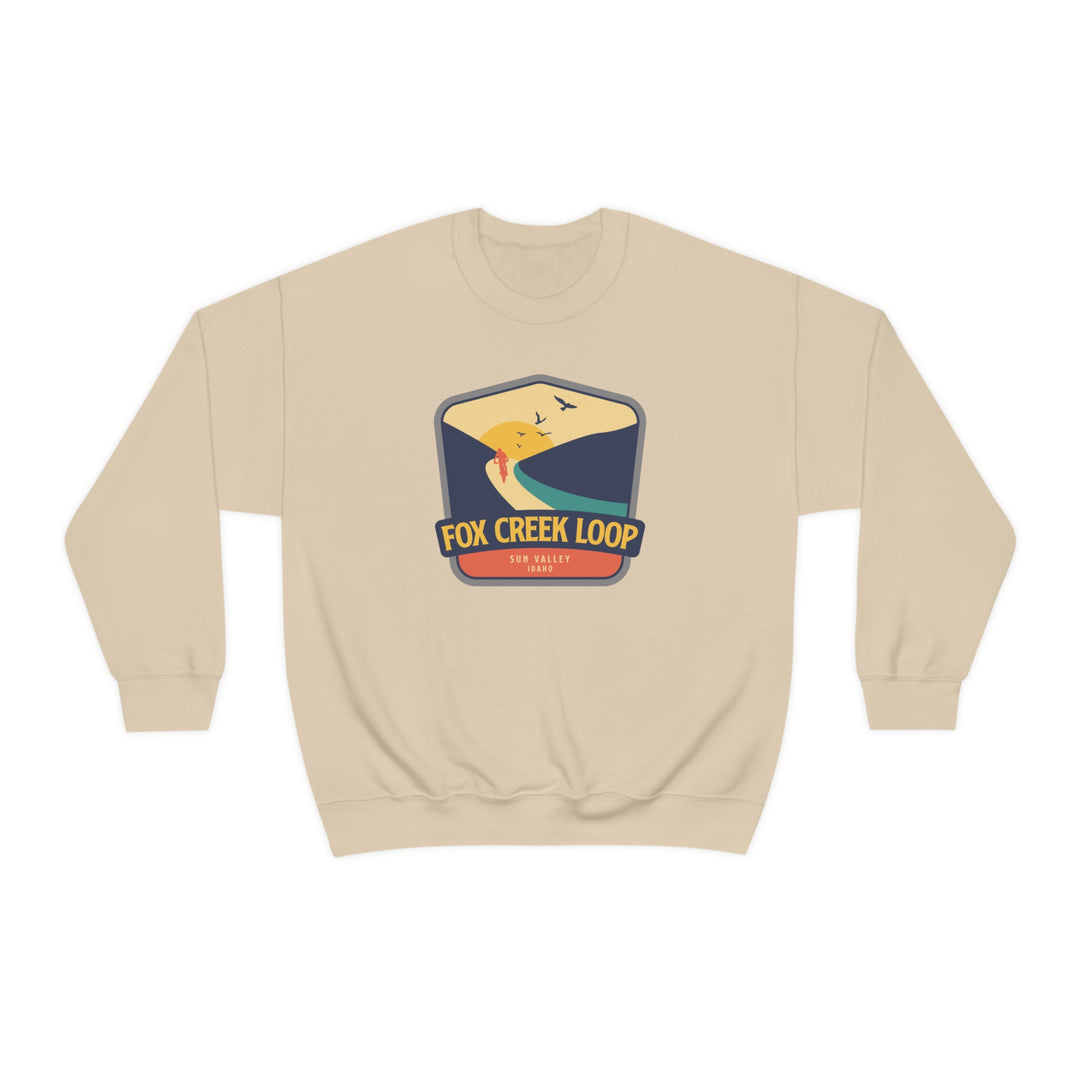 Fox Creek Loop - Sun Valley, Idaho Unisex Heavy Blend Crewneck Sweatshirt