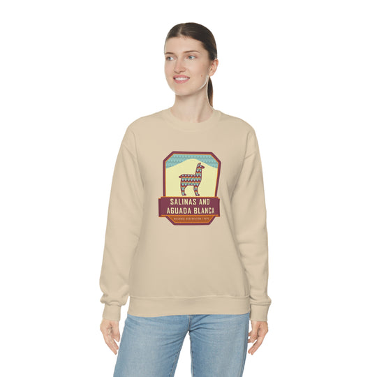 Salinas and Aguada Blanca National Reservation - Peru Unisex Heavy Blend Crewneck Sweatshirt