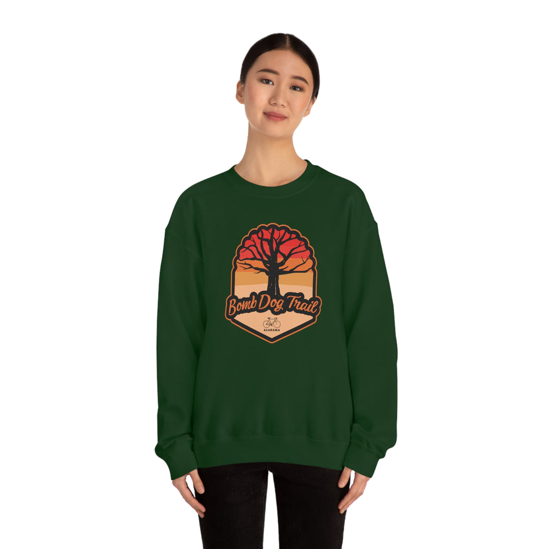 Bomb Dog Trail - Alabama Unisex Heavy Blend Crewneck Sweatshirt