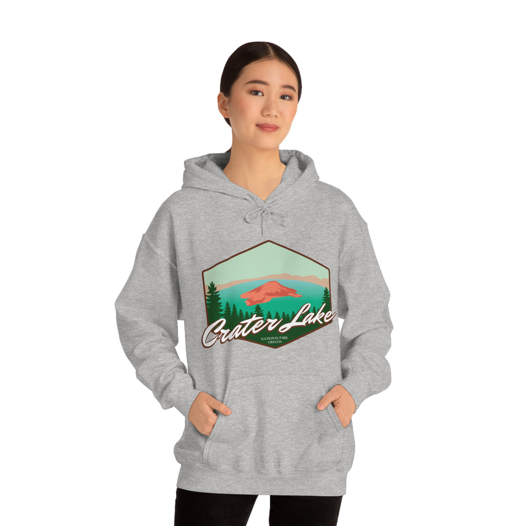 Crater Lake National Park Unisex Heavy Blend Hoodie Sweatshirt Oregon hiker gift