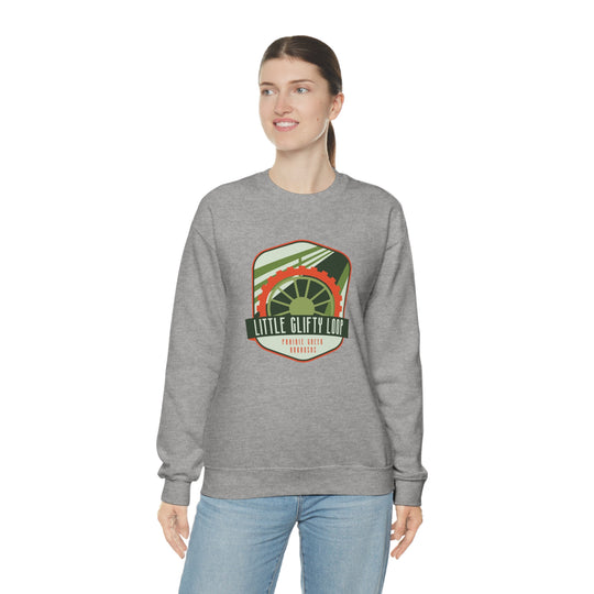 Little Clifty Loop - Prairie Creek, Arkansas Unisex Heavy Blend Crewneck Sweatshirt