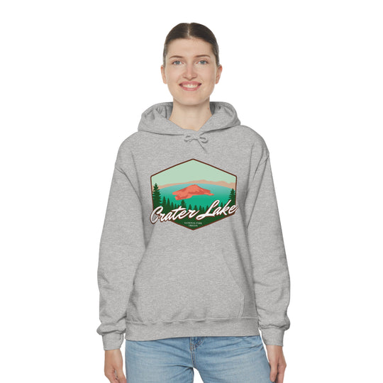 Crater Lake National Park Unisex Heavy Blend Hoodie Sweatshirt Oregon hiker gift