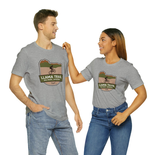 Llama Trail - Big Park, Arizona Unisex T-Shirt