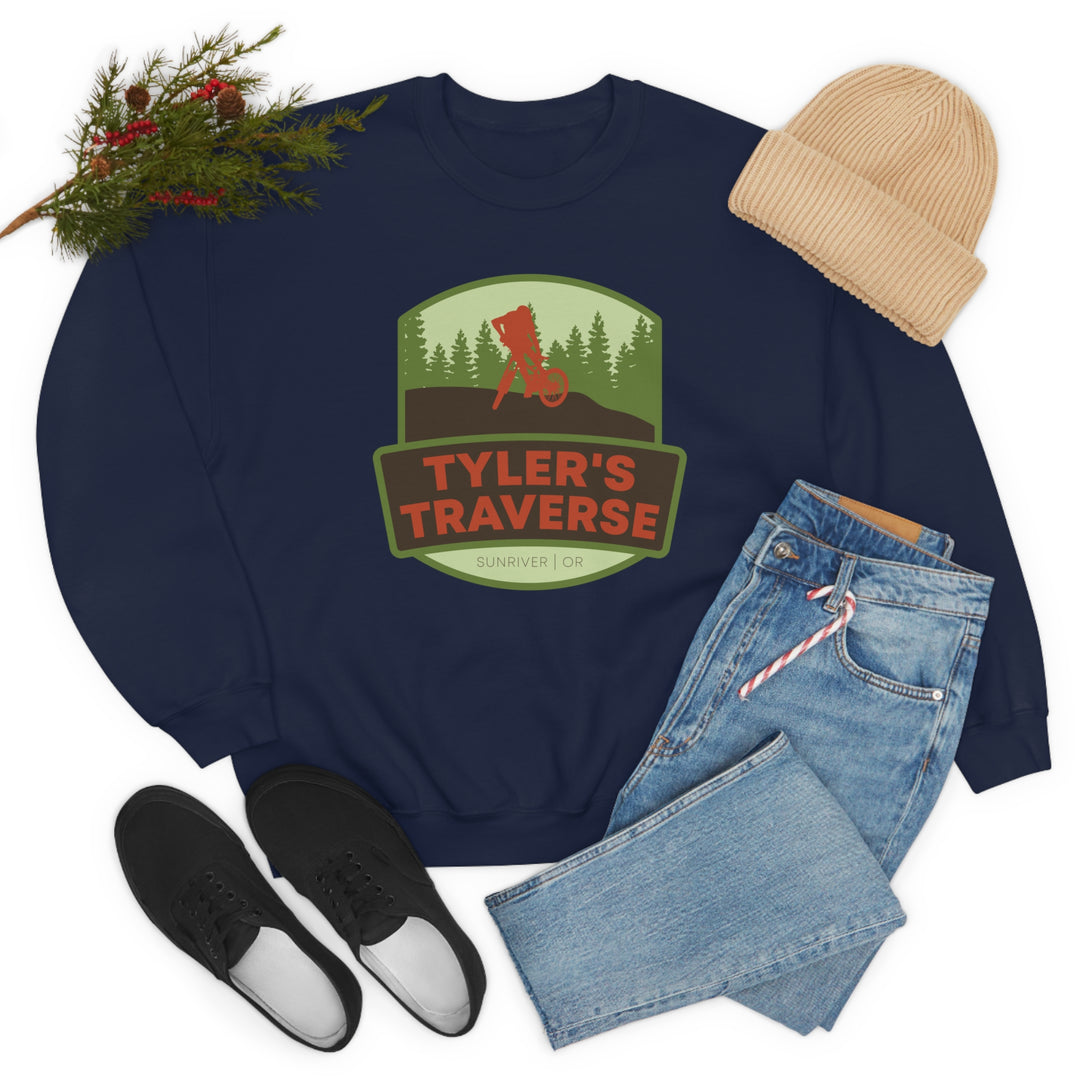 Tyler's Traverse - Sunriver, Oregon Unisex Heavy Blend Crewneck Sweatshirt