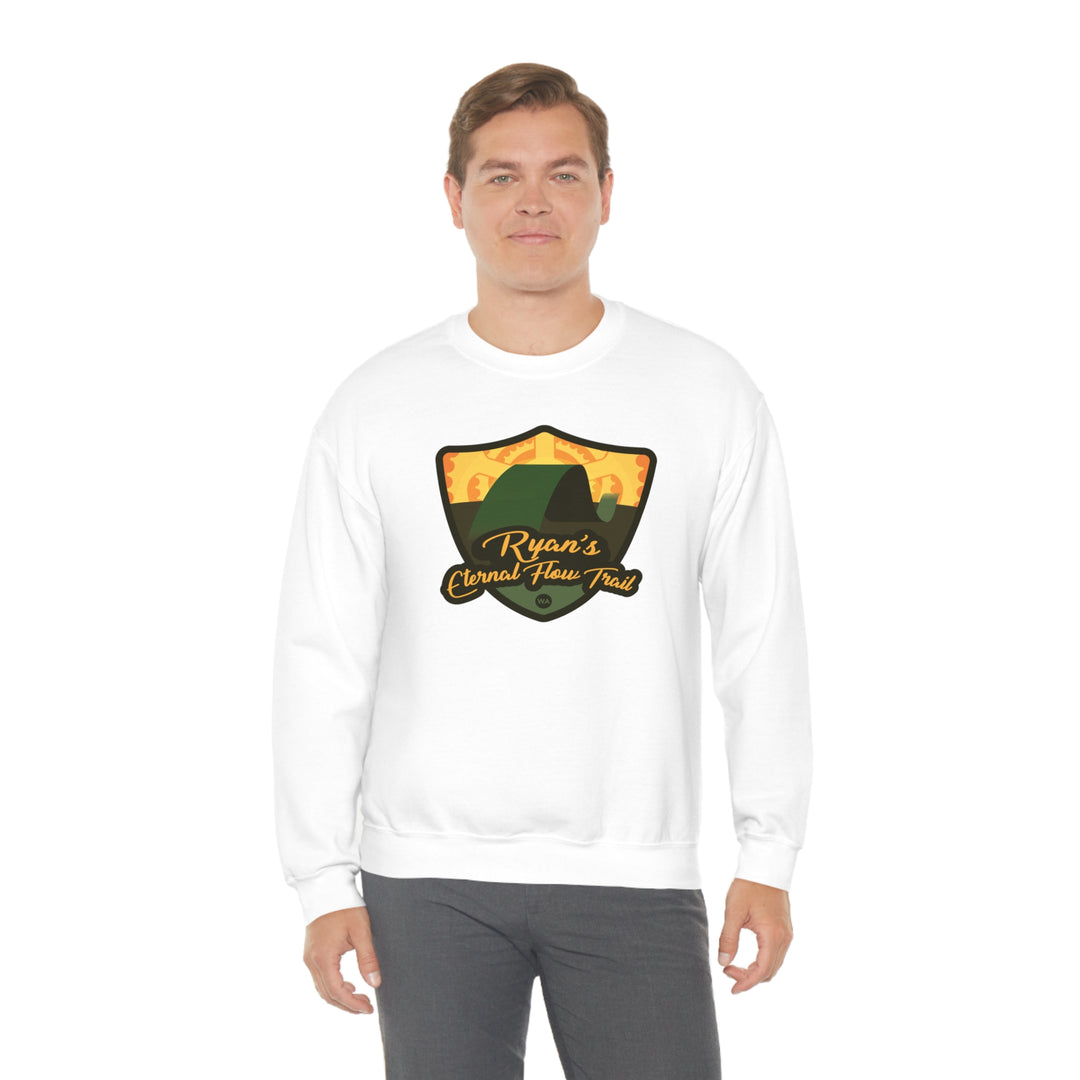 Ryan's Eternal Flow Trail - Washington Unisex Heavy Blend Crewneck Sweatshirt