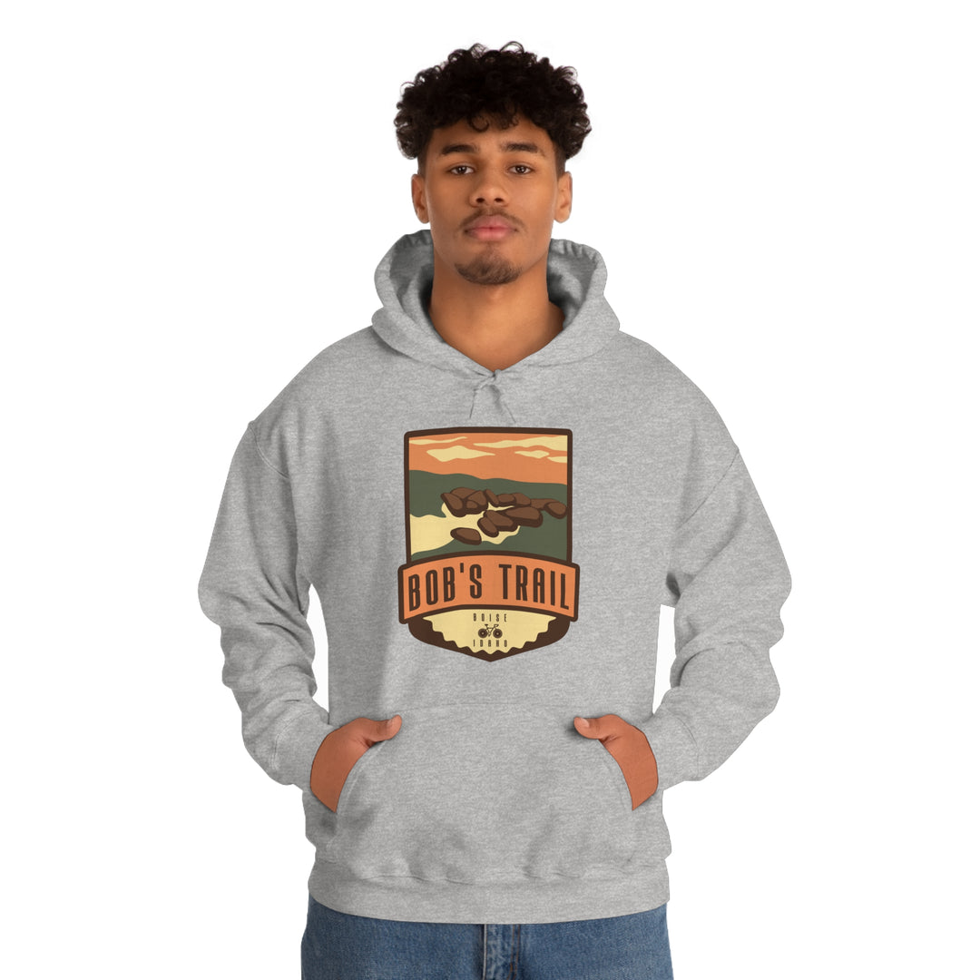 Bob's Trail - Boise, Idaho Unisex Heavy Blend Hooded Sweatshirt