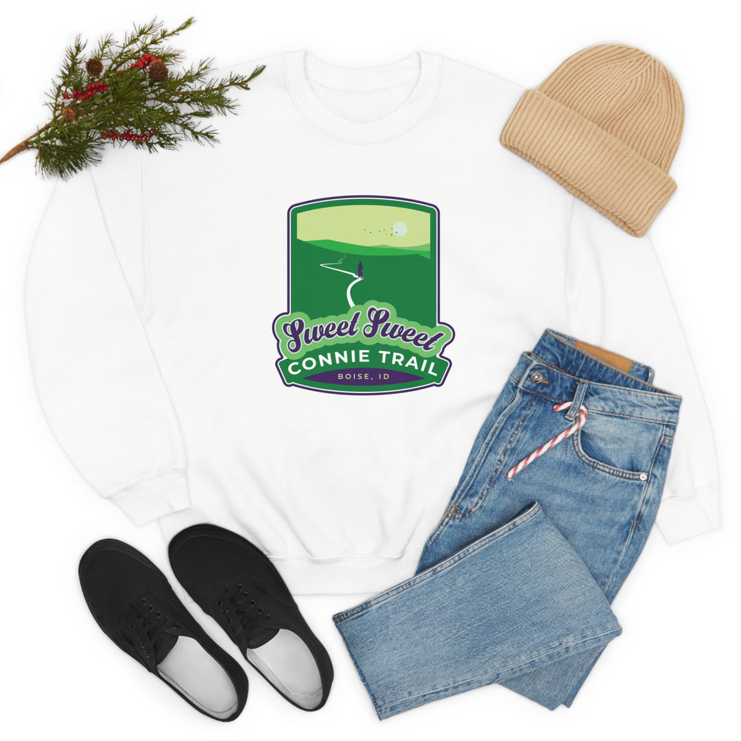 Sweet Sweet Connie Trail - Boise, Idaho Unisex Heavy Blend Crewneck Sweatshirt