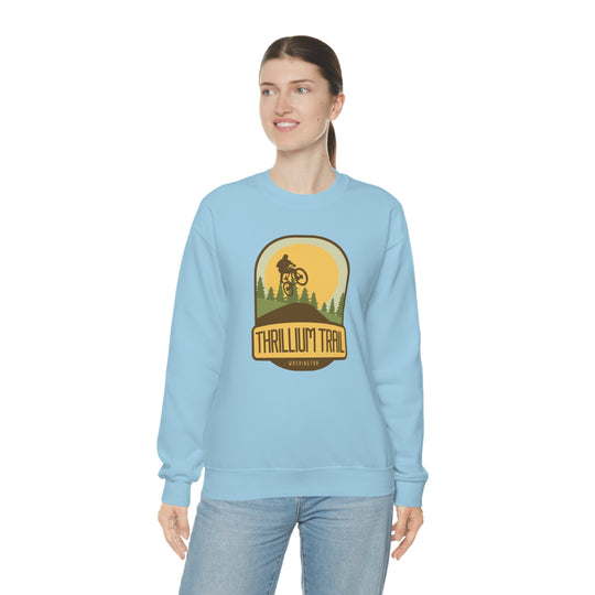 Thrillium Trail - Washington Unisex Heavy Blend Crewneck Sweatshirt