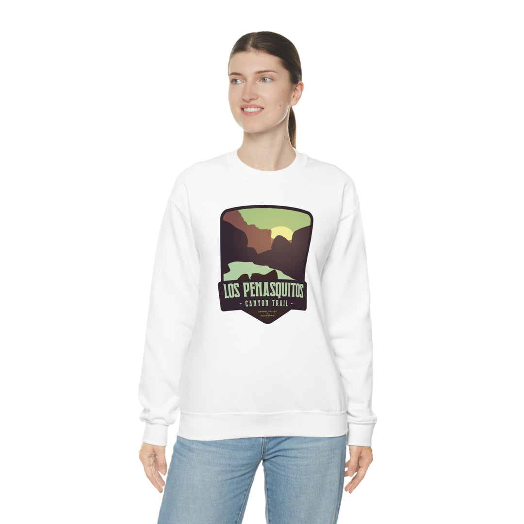 Los Penasquitos Trail - Carmel Valley, CA Unisex Heavy Blend Crewneck Sweatshirt