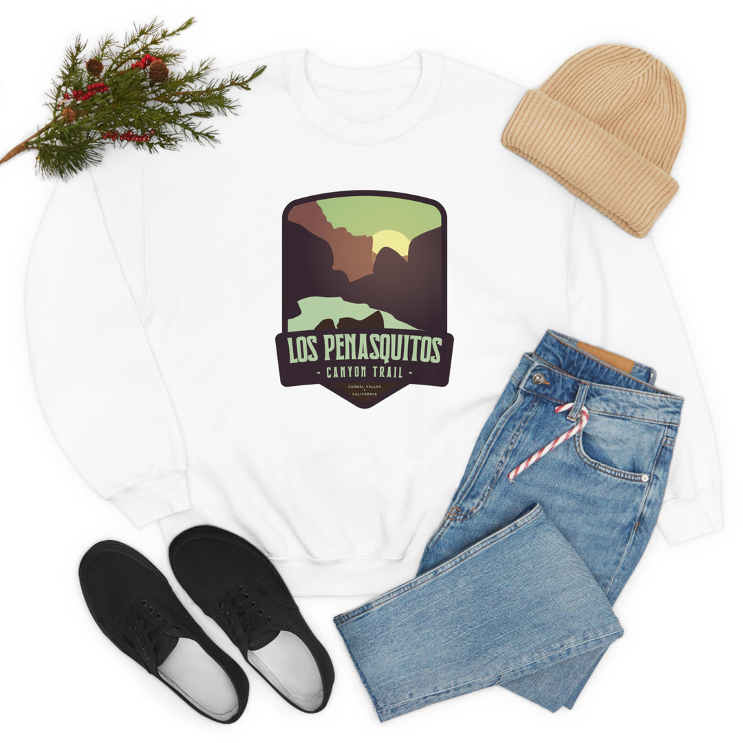 Los Penasquitos Trail - Carmel Valley, CA Unisex Heavy Blend Crewneck Sweatshirt