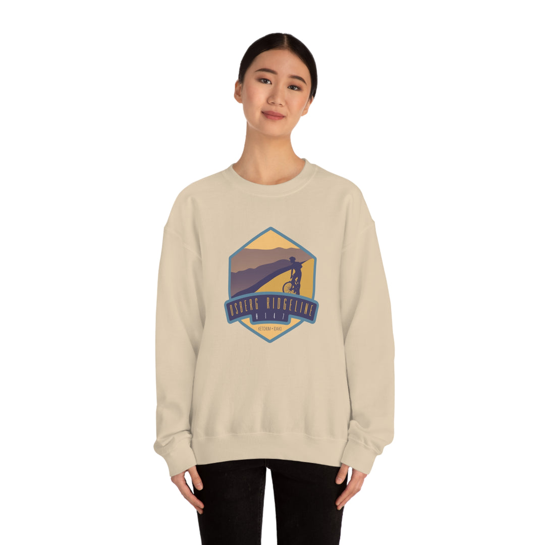 Osberg Ridgeline #147 - Ketchum, Idaho Unisex Heavy Blend Crewneck Sweatshirt