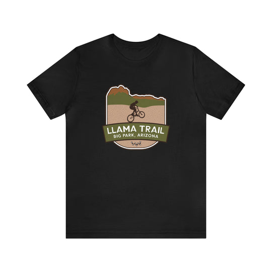 Llama Trail - Big Park, Arizona Unisex T-Shirt