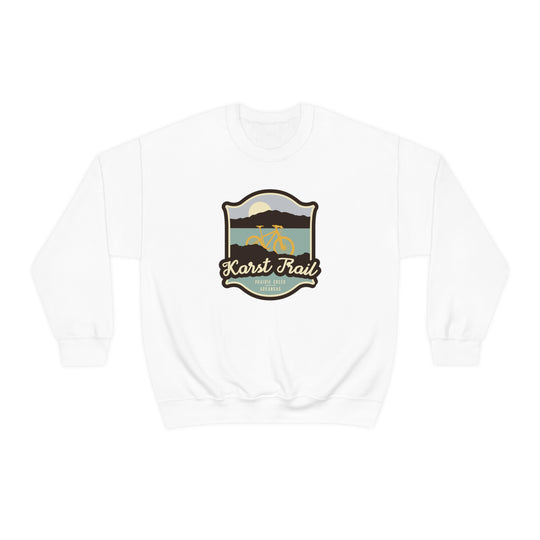 Karst Trail - Prairie Creek, Arkansas Unisex Heavy Blend Crewneck Sweatshirt