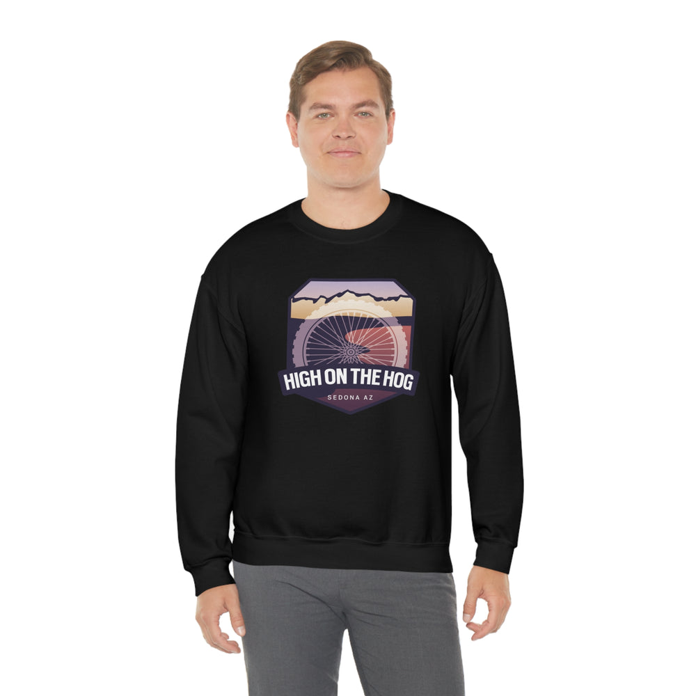 High on the Hog - Sedona, Arizona Unisex Heavy Blend Crewneck Sweatshirt