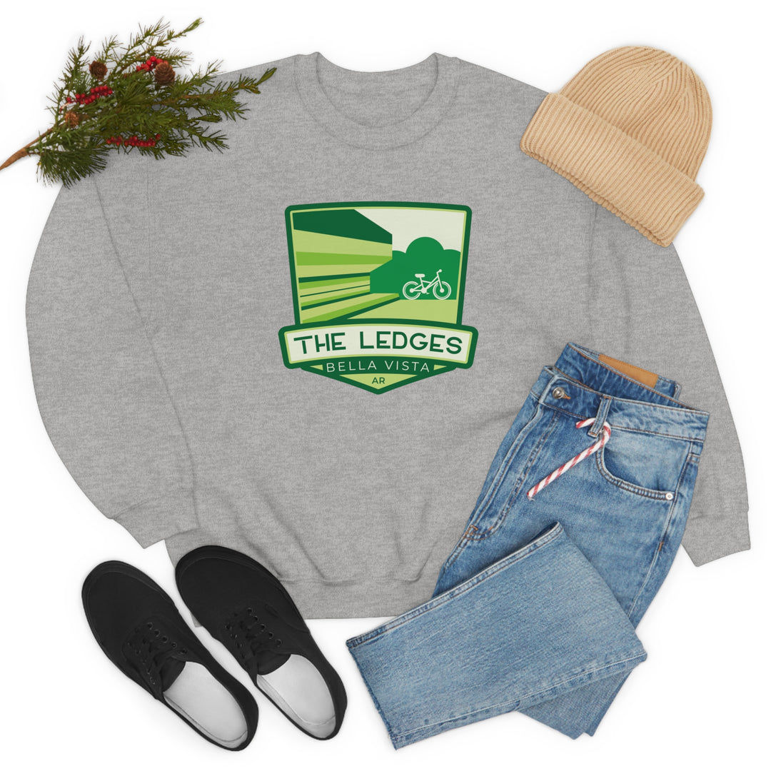 The Ledges - Bella Vista, Arkansas Unisex Heavy Blend Crewneck Sweatshirt