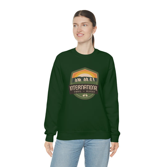 International Trail - Alaska Unisex Heavy Blend Crewneck Sweatshirt