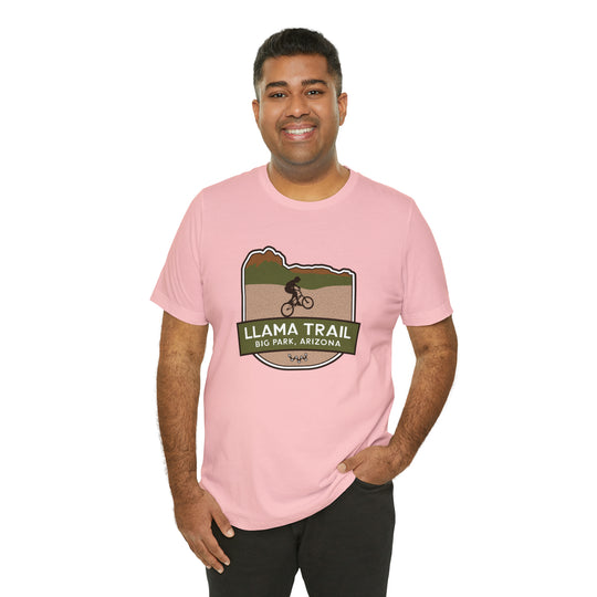 Llama Trail - Big Park, Arizona Unisex T-Shirt