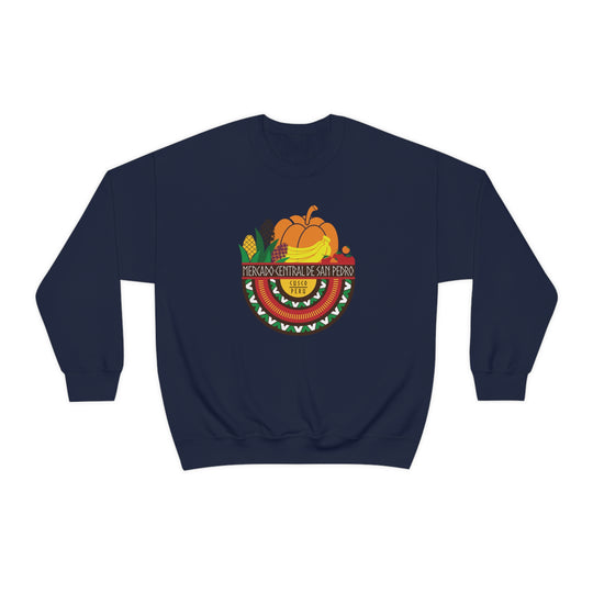 Mercado Central de San Pedro - Cusco, Peru Unisex Heavy Blend Crewneck Sweatshirt