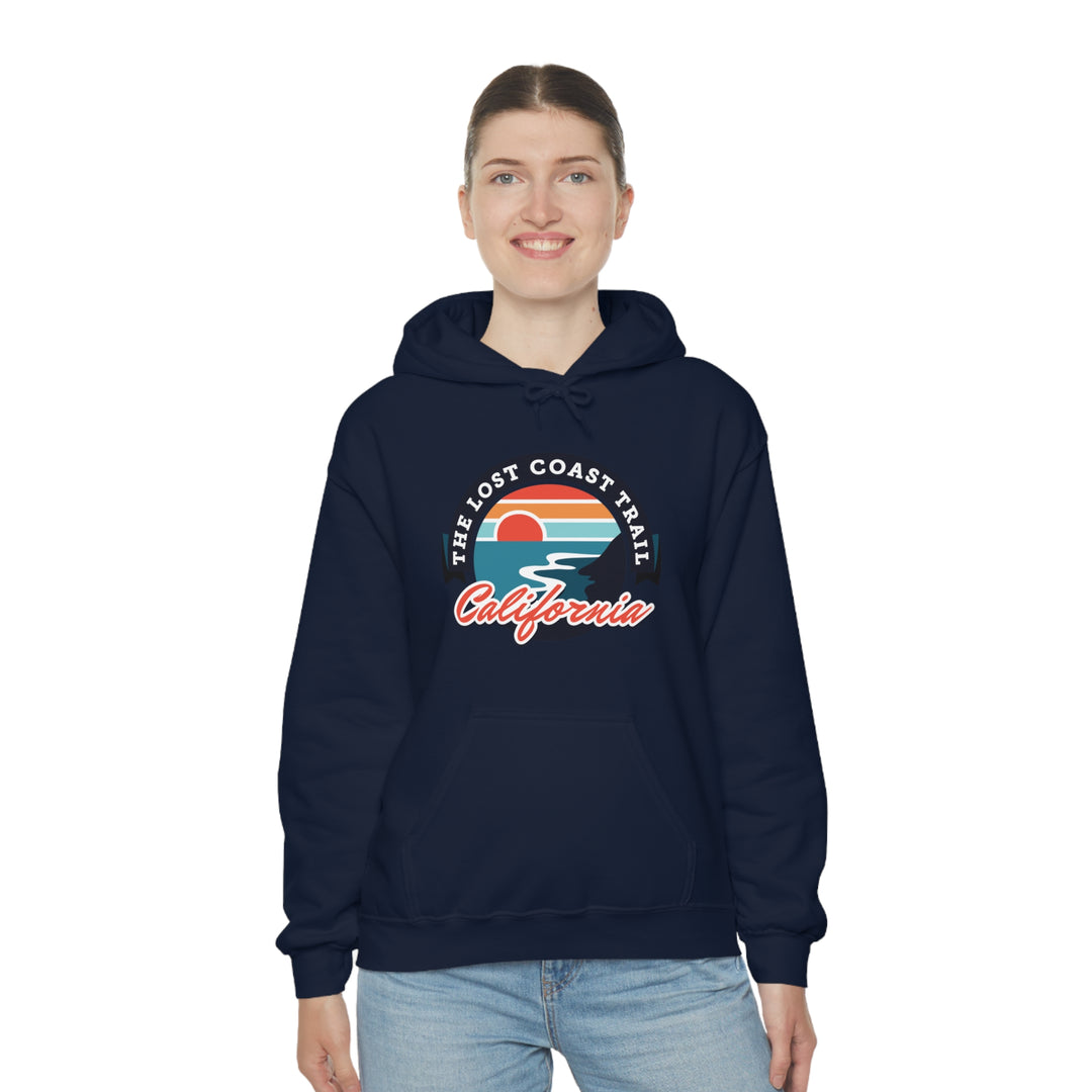 The Lost Coast Trail Unisex Heavy Blend Hoodie Sweatshirt - California, USA hiker gift